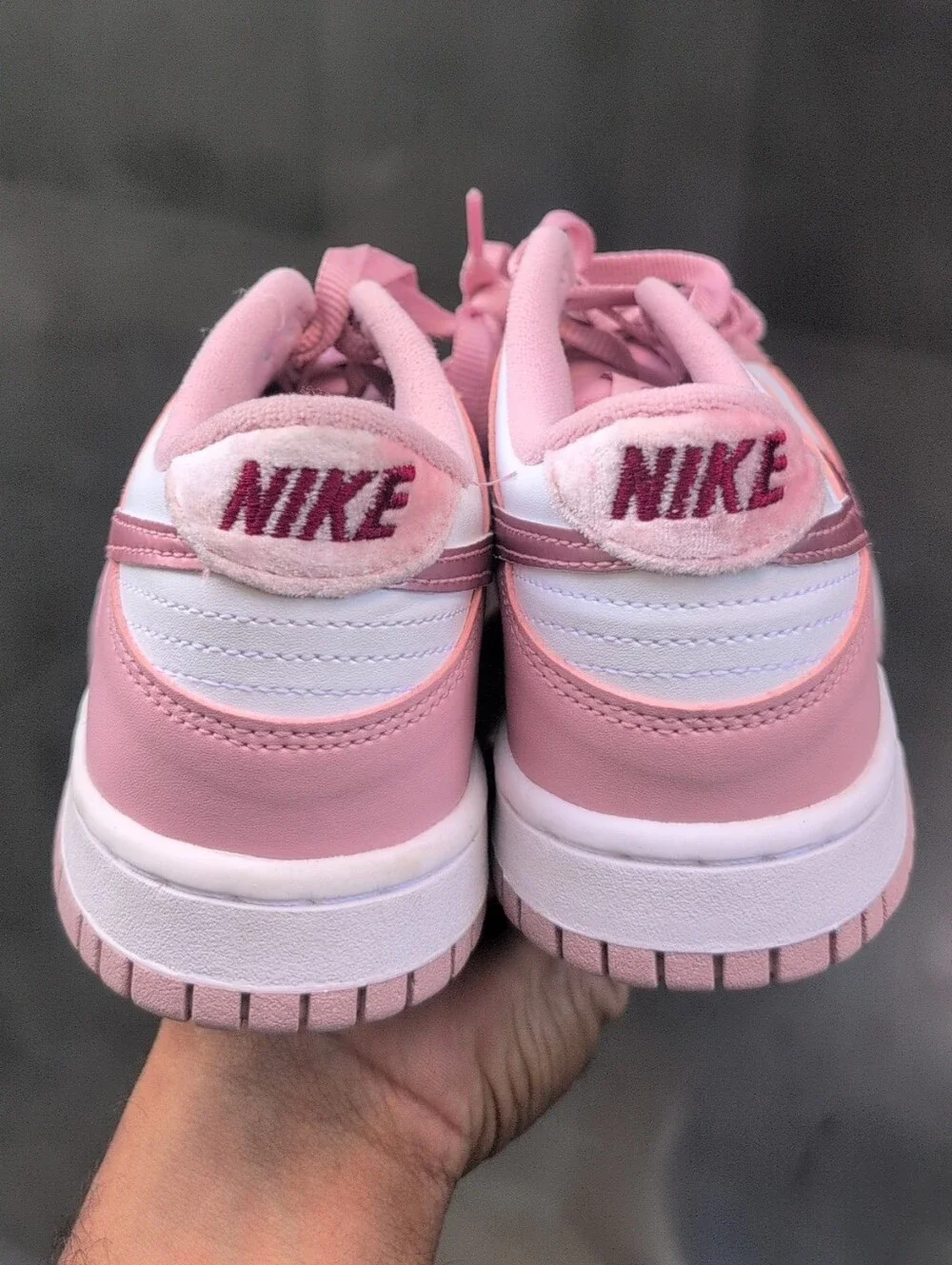 Kids Nike Dunk Low Pink Velvet (GS) - DO6485-600 - Size 5.5Y NWOB